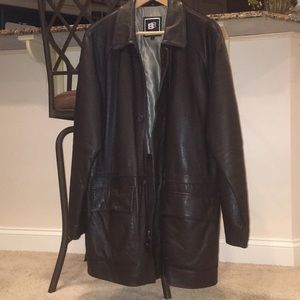 Leather Bachrach Coat